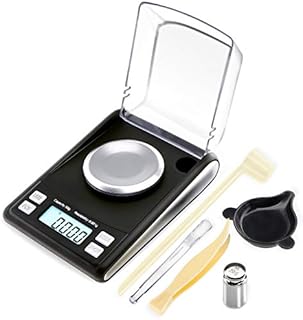 Fuzion Digital Milligram Scale 50/ 0.001 g, Professional Jewelry Scale with Cal Weight