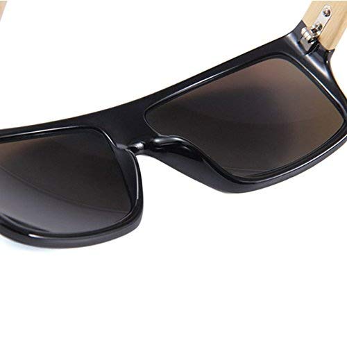 Lunettes de soleil en bois contre la fatigue visuelle et les reflets