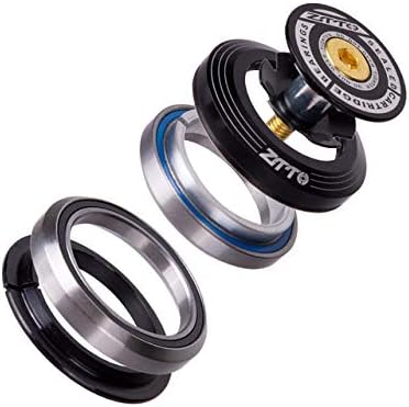 GOEXMBike Bearing Headset 42mm 47mm Bicycle Headset Tapered Tube fork IS42 IS47 Integrated Angular Contact Aluminium Alloy Replacement Cycling Accessory