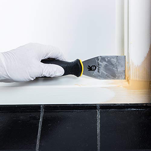 EAZYFIX® - Premium Holzspachtelmasse Reparaturset - Holzfäule Standardset, Spachtelmasse - 1x Holzspachtelmasse, 1x Holzimprägnierung, 1x Holzfäule Fräser, 3x Mischbechers, Einwegpinsel und Holzstabs