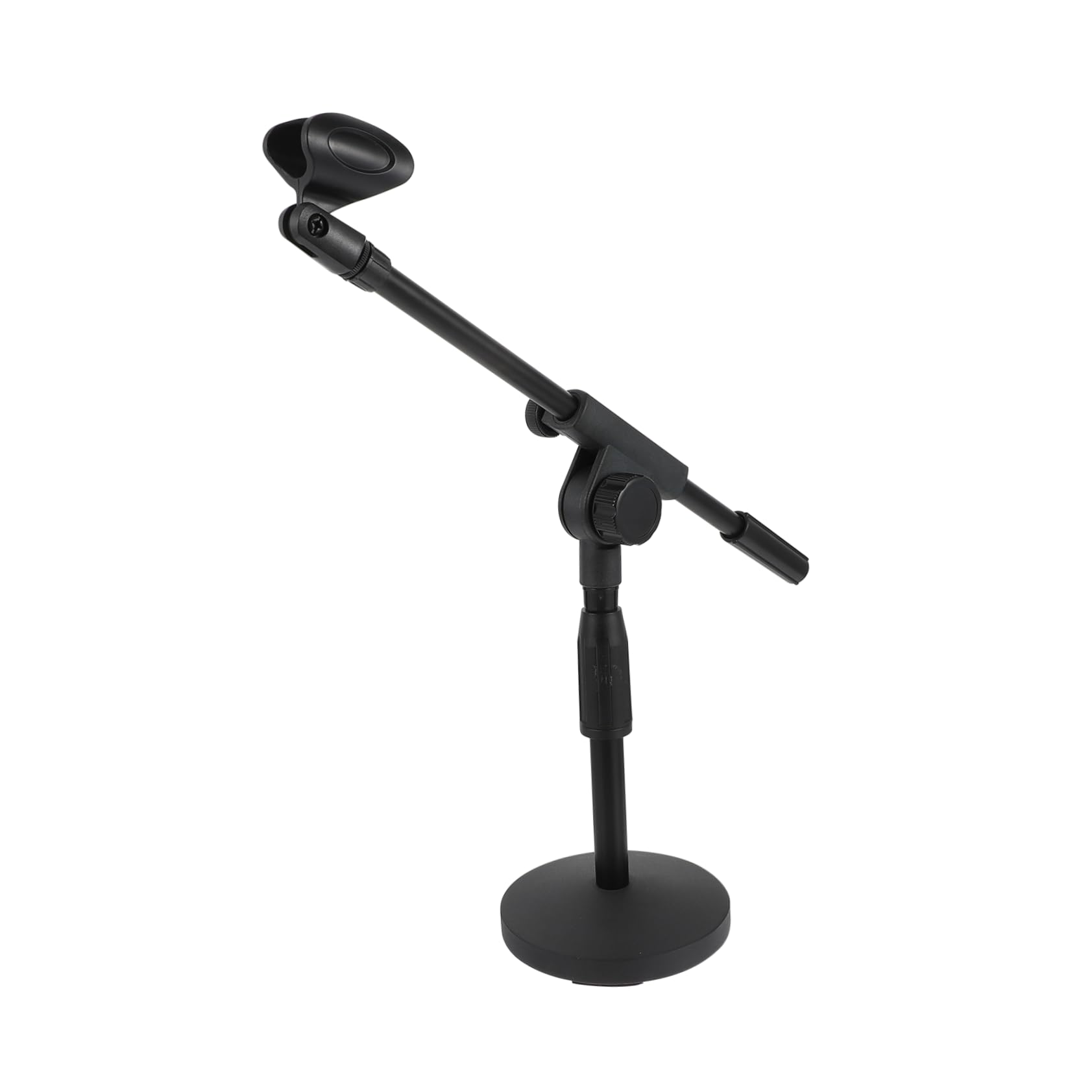 BESPORTBLE 1Stück Mikrofonhalter mit Verstellbarem Boom Arm Robuster Tischmikrofonständer für Broadcast Podcasting und Live Performances Langlebig und Vibrationsdämpfend für Meetings