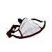 Dust Bee Gone Large Mask - Maroon Edging