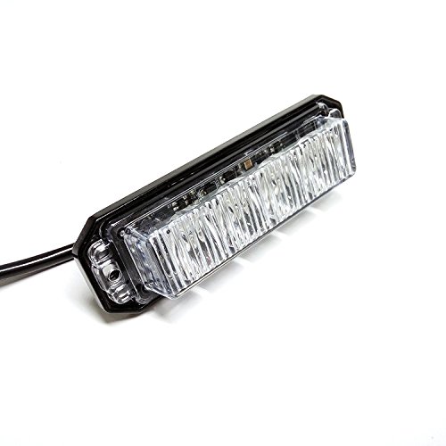 AHAHOO SL001 Amber Strobe Light for Trucks Cars, White