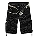 Day Today 2024 Men's Shorts 46 Waist Mens Below Knee Cargo Shorts Sports Wear Men's Pants Short Inseam Mens Cargo Shorts Size 48 Mens Fashion Mens Split Leg Running
