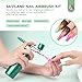 SAVILAND Airbrush for Nails Kit: Professional Cordless AirBrush Kit Portable Fast DIY Makeup Gel Nail Polish Nail Supplies for Nail Decorating French Nail Painting Nail Art Nail Tech Must Have