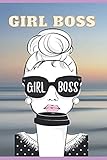  notebook journal Just a Girl Boss 2021 ToP Star: Notebook 2021 6*11