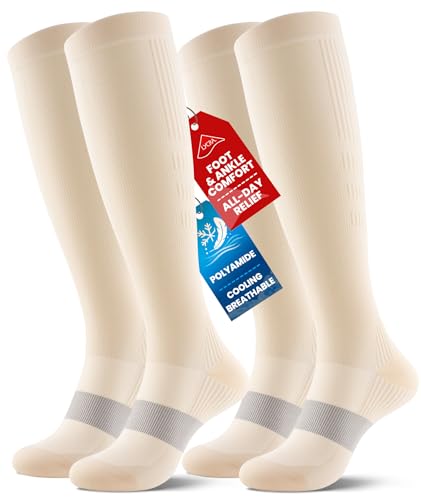 PULIOU Cooling Compression Socks 20-30 mmHg