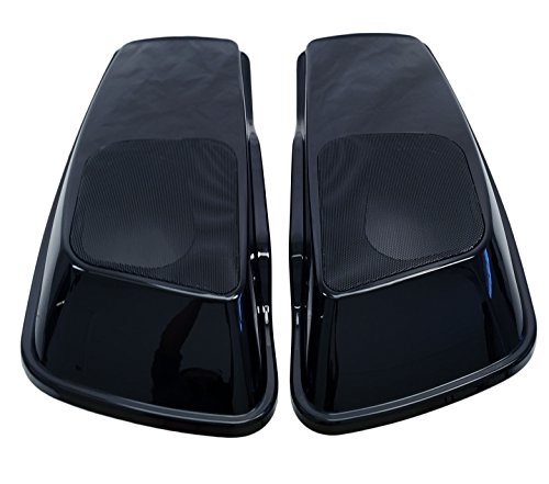 Mutazu 6x9 Vivid Black Speaker Lids for 2014 up Harley Touring Models (SP-L-004)
