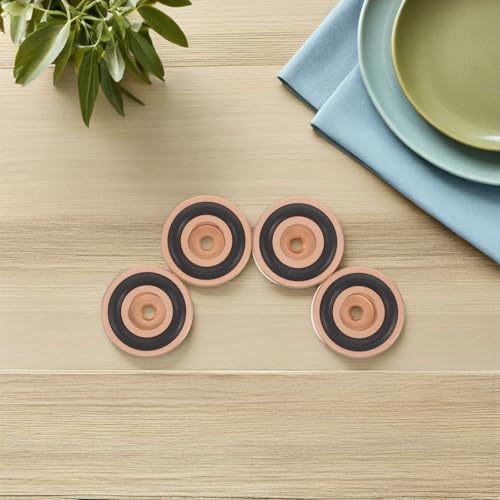 Soportes de aluminio dorados Toyvian de alta calidad para tabla de cortar 8