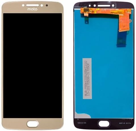 RPATEL LCD Display with Touch Screen DIGIJIZER Glass Combo for Moto/Motorola E4 Plus/E4+(XT1770/XT1771),Colour Gold