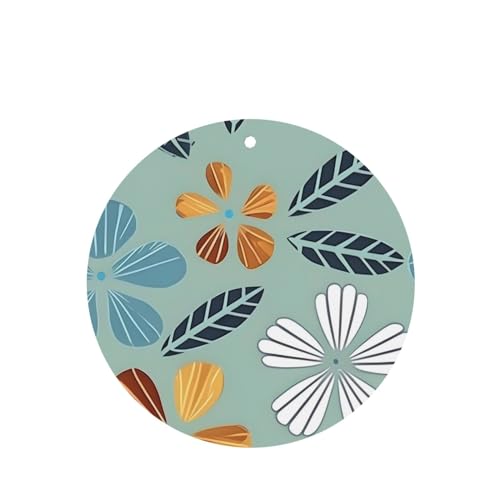 Hojas aromáticas florales para auto miniatura 1