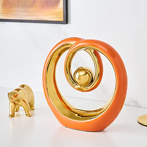 Xinxuan Shelf Decor Ceramics Statue Dining Table Decor Home Decorations For Living Room Figurines Shelf Decor Modern Centerpiece Table Decorations Bookshelf Decor #TOP3