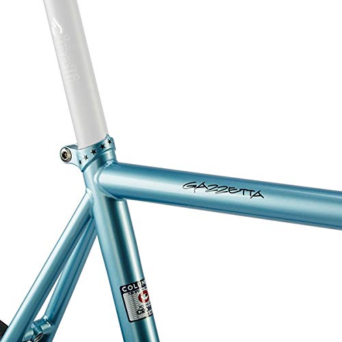 Cinelli Men's Gazzetta Bicycle Frame Set, 52.5cm/Small, Blue