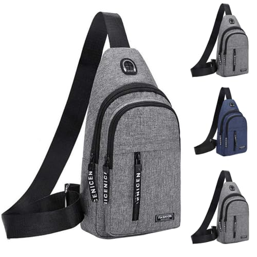 Fufafayo Strap Bag Crossbody Backpack With Headphone Hole Strap Backpack Hiking Backpack, Crossbody Chest Bag, My Orders