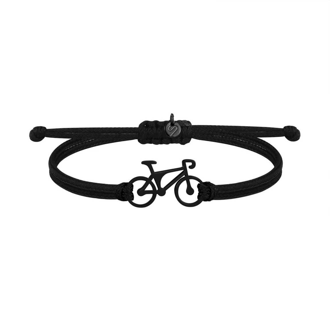 SAILBRACE Bransoletka Black Road Bike, czarna
