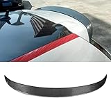 【Fácil De Instalar】: el spoiler es para una instalación simple. Cinta adhesiva 3M de doble cara en la parte posterior para una instalación fácil de despegar y pegar.