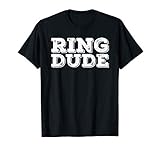 Ring Dude Security TShirt | Cool Ring Bearer Wedding Gift