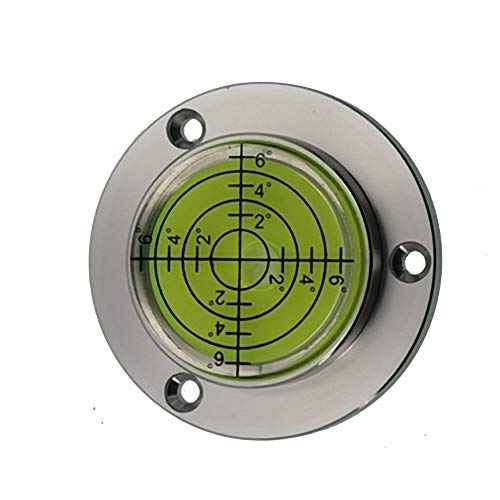 Image of Aluminum Alloy universal level Mini Level Round Bubble Spirit Level Diameter 50mm Height 11.5mm?1PCS? (Green)