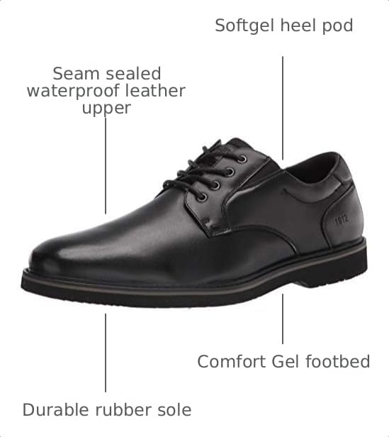 Image of Nunn Bush Denali Plain Toe Oxford