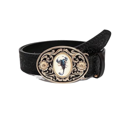 Ceinture Scorpion homme multicolore au motif Dragon relief rétro