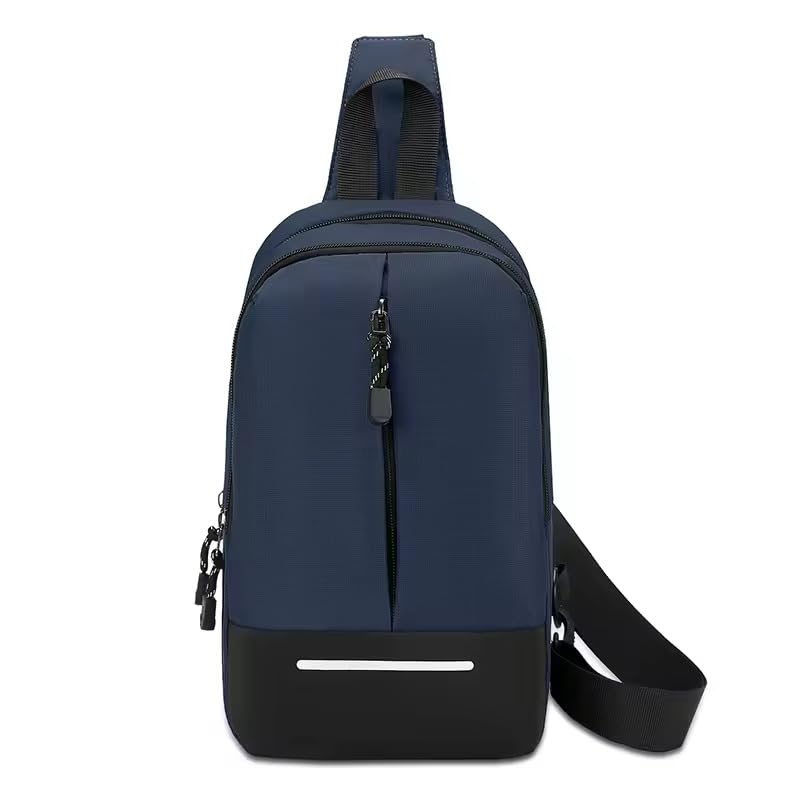 Image of Sling Bag for Men & Women- Crossbody Sling Bag for Travel, Cycling & Hiking | Waterproof Shoulder Bag with Compartment and Zipper Pockets