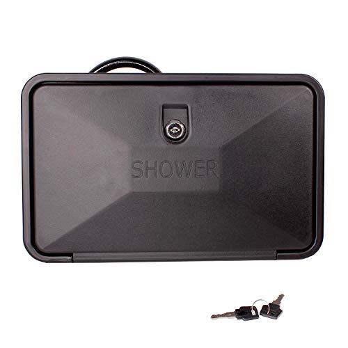 Empire Faucets Rv Exterior Shower Box Kit Black Rv Outdoor Shower Faucet, Shower Valve And Camper Shower Head And Hose #TOP2