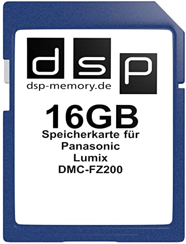 Preisvergleich Produktbild 16GB Speicherkarte für Panasonic Lumix DMC-FZ200EG-K