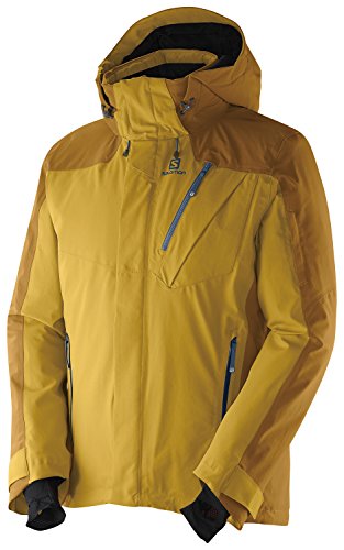 Salomon Men's Iceglory Jacket, Dusty Sun-X, Large