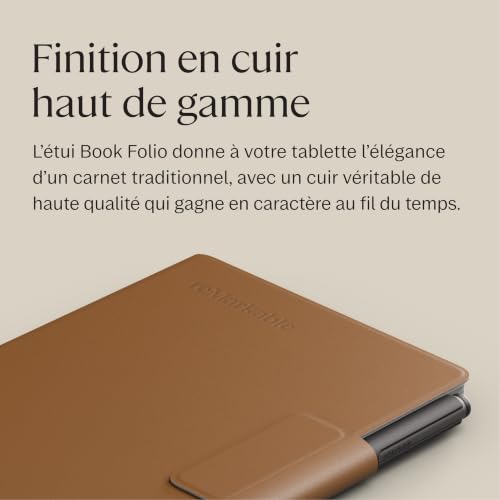 Housse en cuir reMarkable Book Folio évitez les rayures Paper Pro