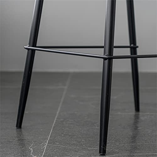 Jhkzudg Soft Pu Leather Seat Bar Chairs Set Of 2,Kitchen Island Stools Bar Stools,Breakfast Counter Kitchen Chairs With Metal Legs,For Kitchen Dining Chairs/Bistro Stools,Green #TOP5