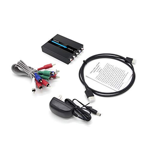 Convertidor HDMI a componente de aluminio 1080P para vídeo analógico estable 7