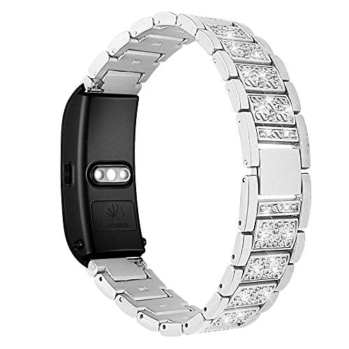 Correa compatible para reloj inteligente Kazunet 1.27'' metálica miniatura 3