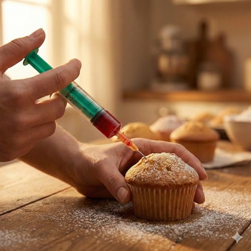 Green Medical Einwegspritzen-Set, 5x 5ml Spritzen mit 6x Stumpfen Kanülen, Steril Verpackt, für Tinte, Basteln und Heimwerken, mit Wiederverwendbarem Aufbewahrungsbeutel