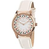 Justo el tiempo reloj de la mujer en acero con piedras de colores BREIL EW0309