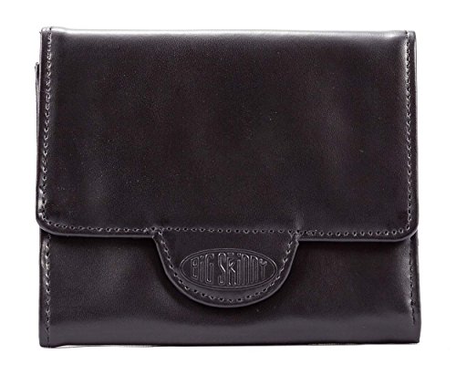 Image of Big Skinny Women's Trixie Leather Tri-Fold Slim Wallet, Holds Up to 30 Cards