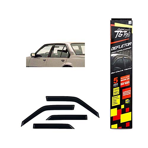 Kit de 4 peças, Calha de Porta Monza 84/96 23017, Tg Poli