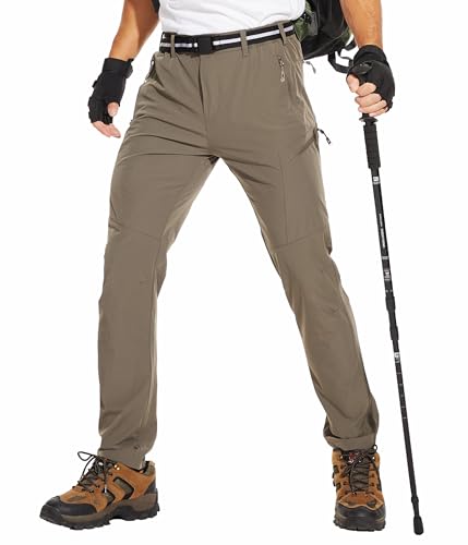 NATUVENIX Lightweight Stretchy Hiking Pants for Men