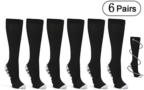 Knee High Compression Socks for Women Men 20-30 mmHg,Best Stockings for Sport