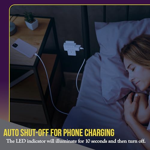 Image of ENERLITES 8-Hour Countdown Timer for Electrical Outlets, UL Listed