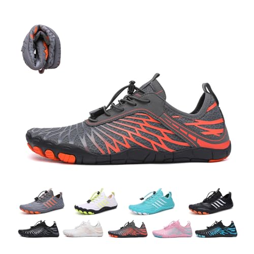 Grounded Footwear for Women Men with Neuropathy, Comfortable Lightweight Non-Slip Barefoot Shoes Hike Footwear Shoes