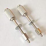 HONEYSEW 2pcs Embroidery Hoop Metal Long Adjusting Screws Compatible with Many Brother BabyLock Hoops XE4590001