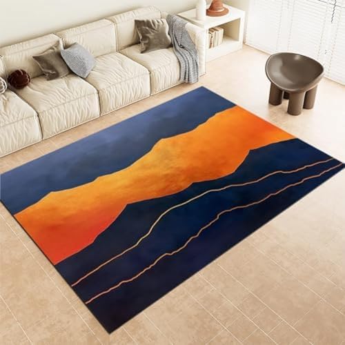 ROMOER Lavabile In Lavatrice Non Slittamento, Tappeto A Pelo Corto Non Di Crisi Per Soggiorno Camera Da Letto Cucina Corridoio E Giardino D'inverno,