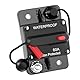 QWORK® 60A Sicherungsautomat mit Manueller Rückstellung, 12V-48V DC, Wasserdichter Inline-Sicherungswechselrichter für Trolling-Motoren, Autos, Booten und LKW
