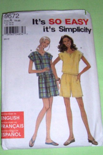 Patron Simplicity 9672 robe chemise pour en finir avec les vêtements mal ajustés