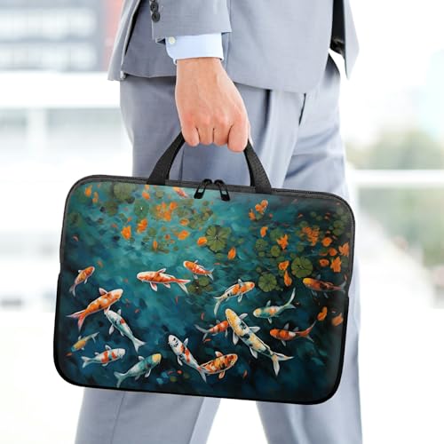 Maletín para Laptop 17 pulg con asa y cierre miniatura 2