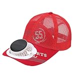 Maximum Coolness: Enjoy uninterrupted airflow for 8-16 hours with our solar fan hat's 1000mAh large capacity battery and powerful motor. Utilize easy USB charging or solar power supply, and experience ideal comfort in the heat.