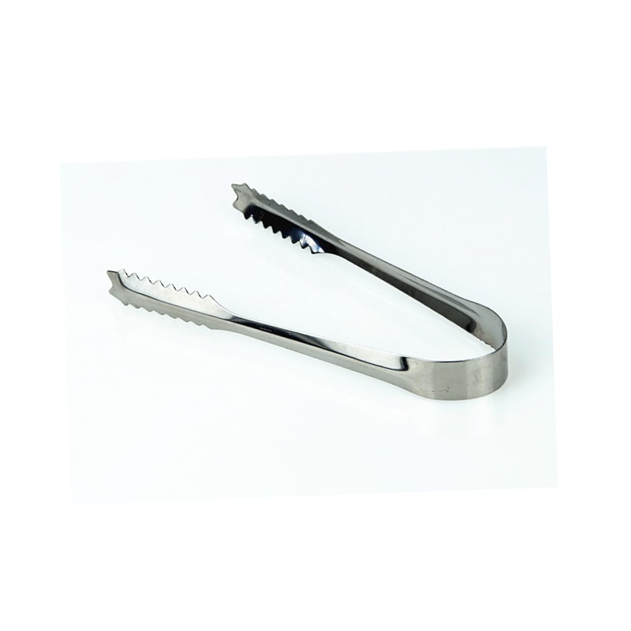 STOBAZA 430 Stainless Steel Ice Clip Kitchen Ice Tongs Perfect for Appetizer Serving Small Kitchen Utensils