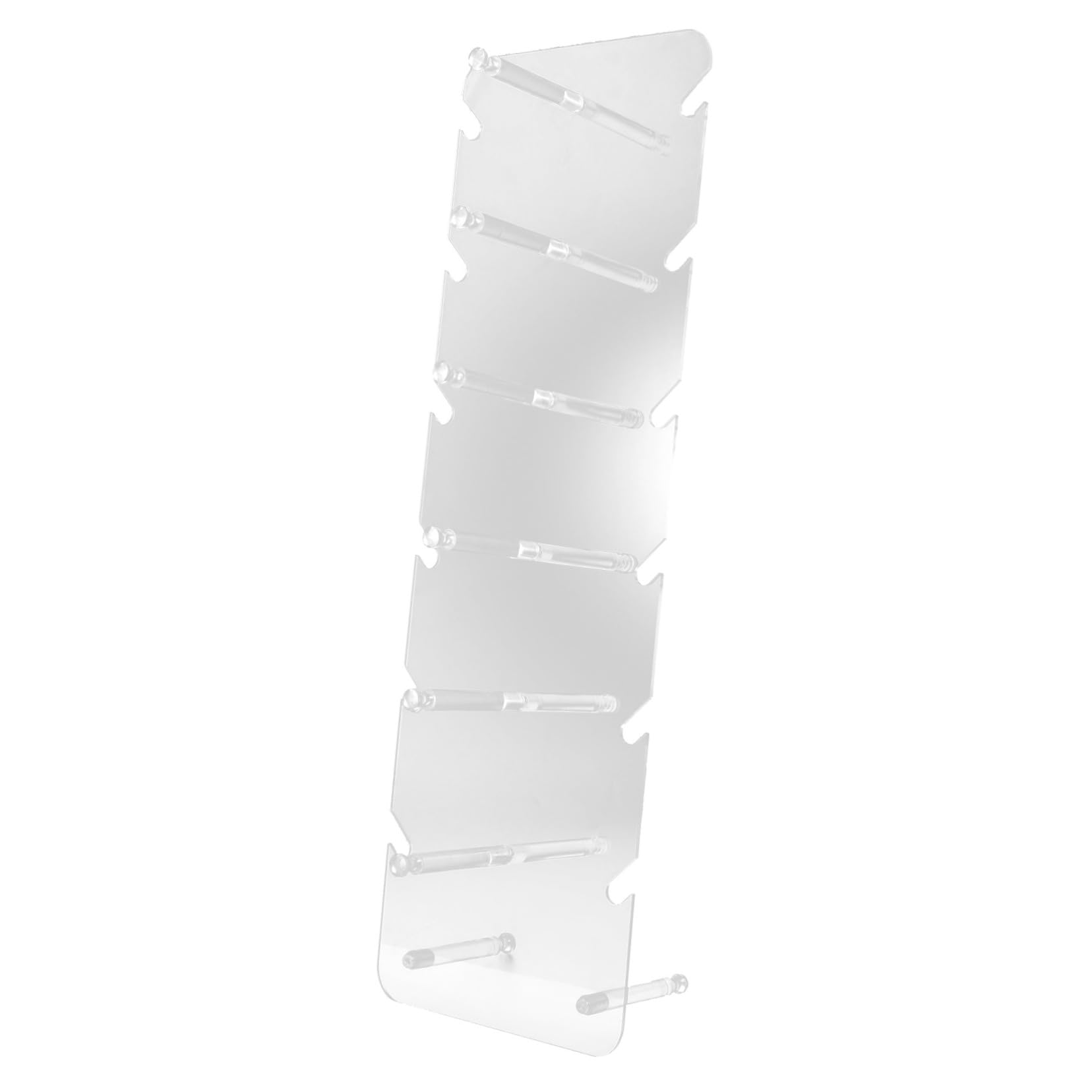 MAGICLULU Support à Lunettes Transparent Organisateur de Lunettes de Soleil Lunettes Optiques Présentoir Multifonctionnel Compact pour Rangement sur Table