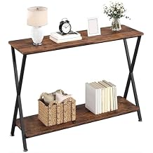 Solid Wood Entryway Table, Console Table with Smooth Finish, Narrow Long Console Sofa Table for Living Room, Bedroom, Foyer31.4in/80cm