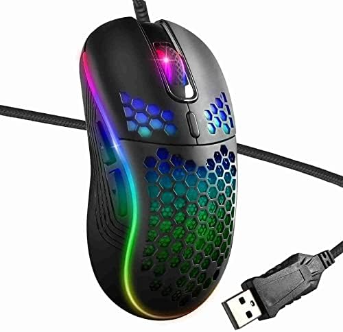 Black Gaming Mouse Wired , RGB Backlight and 8000 Adjustable DPI, Ergonomic and Light-weight USB Laptop Mouse with Excessive Precision Sensor for Home windows PC & Laptop computer Players Black Gaming Mouse Wired , RGB Backlight and 8000 Adjustable DPI, Ergonomic and Light-weight USB Laptop Mouse with Excessive Precision Sensor for Home windows PC & Laptop computer Players